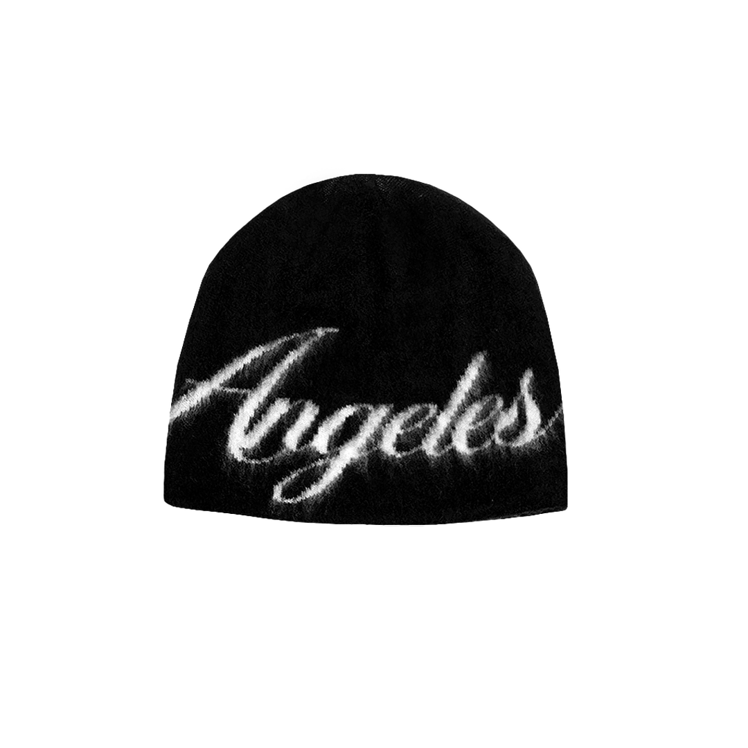 Mohair Los Angeles "Felicity" Beanie Black