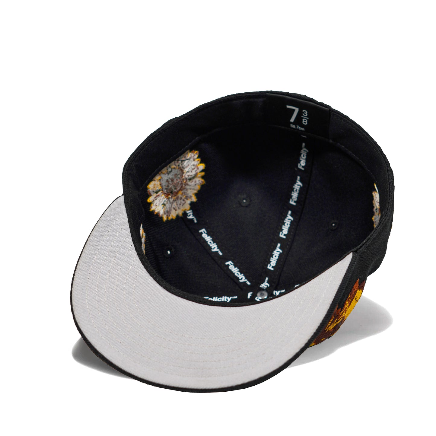 Flower Boy "Felicity" Fitted Black