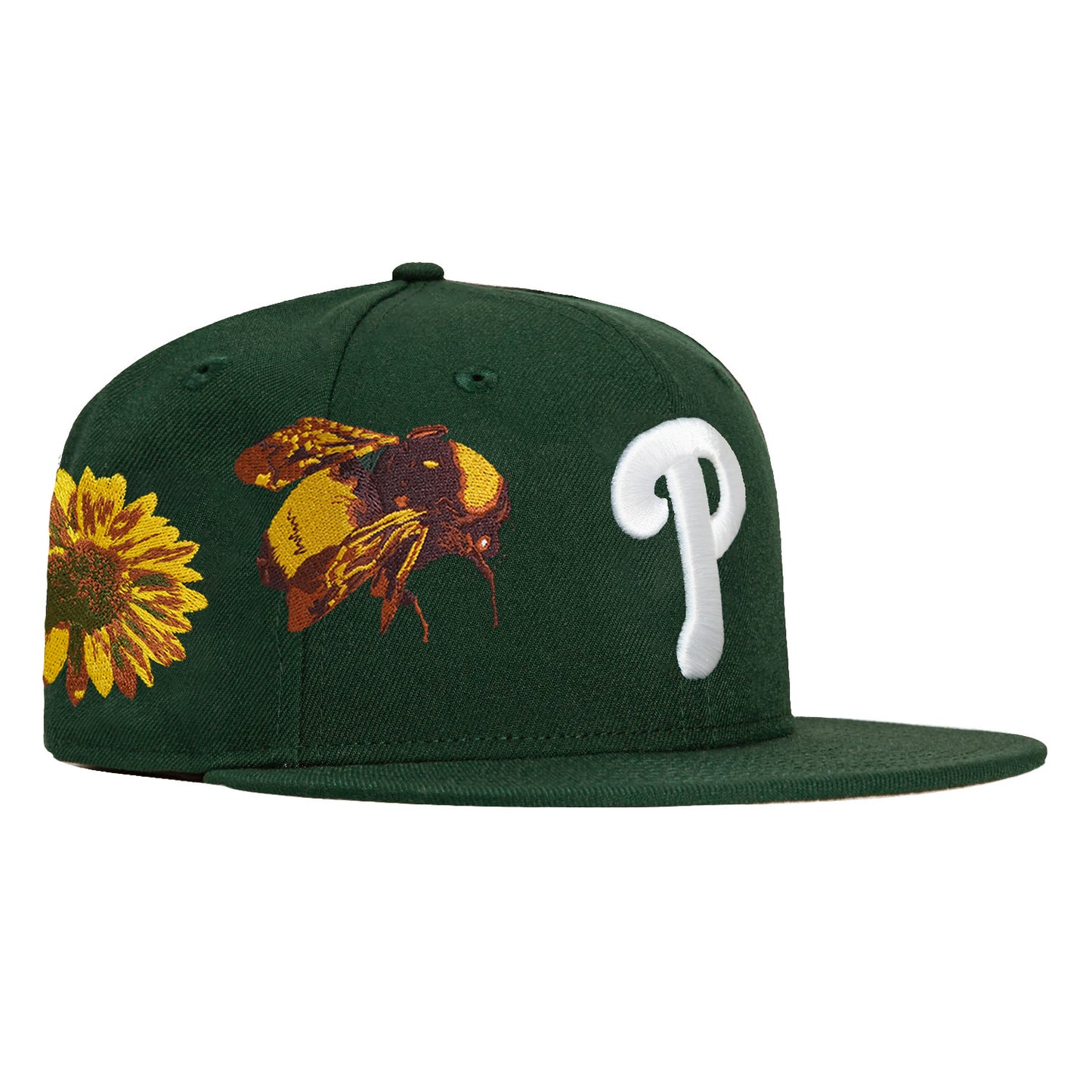 Flower Boy "Felicity" Fitted Green