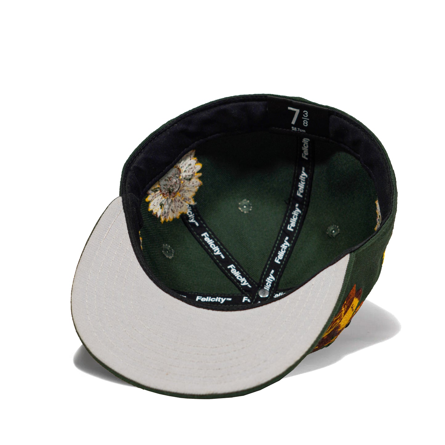 Flower Boy "Felicity" Fitted Green